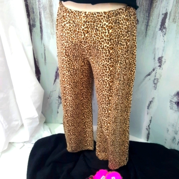 STEVE ♡ Sweet 'n Sexy Black|Hot Pink|Leopard Print Adj Bralette 2pc Pajama Set S - Picture 7 of 17